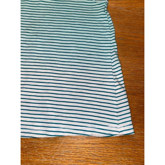 Girls Striped Racerback Tank Top - Size Medium/7/8 - Picture 3 of 5